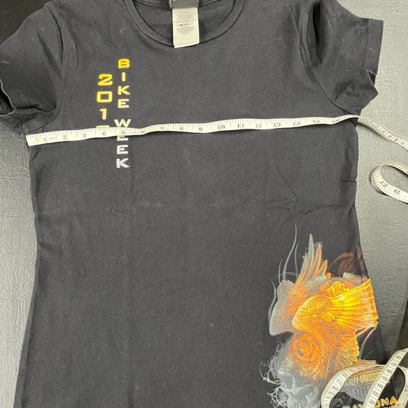 Harley Daytona tee size medium - Picture 8 of 9